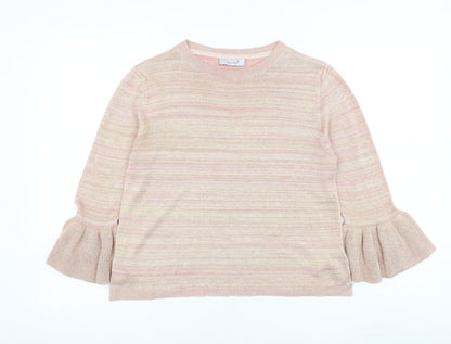 Womens UK Size 10 Marks and Spencer Pink Pullover Jumper