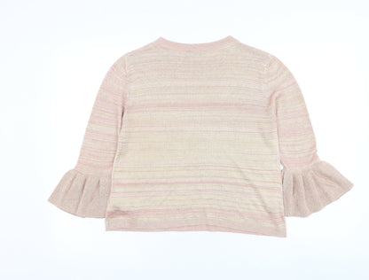 Womens UK Size 10 Marks and Spencer Pink Pullover Jumper