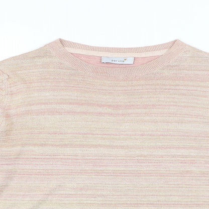 Womens UK Size 10 Marks and Spencer Pink Pullover Jumper