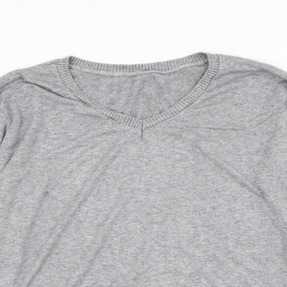 Womens UK Size M Preworn Grey Pullover Jumper