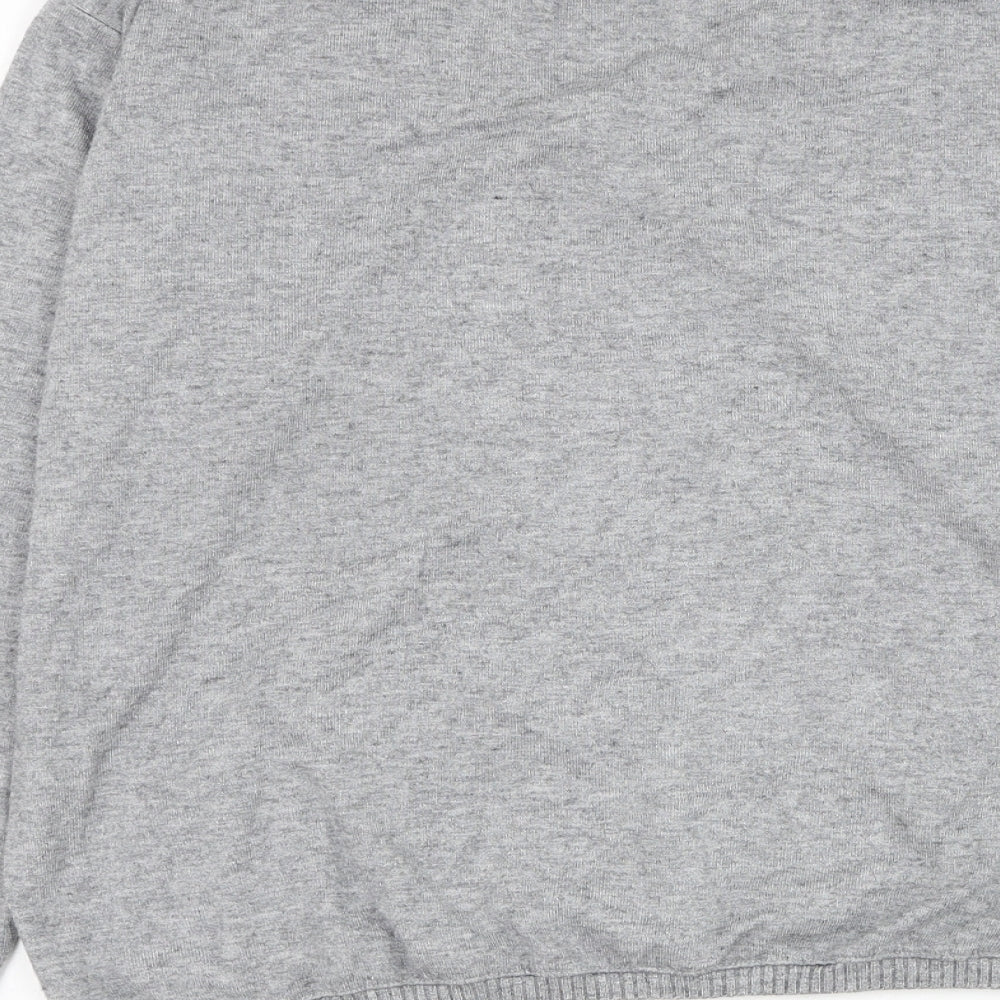 Womens UK Size M Preworn Grey Pullover Jumper