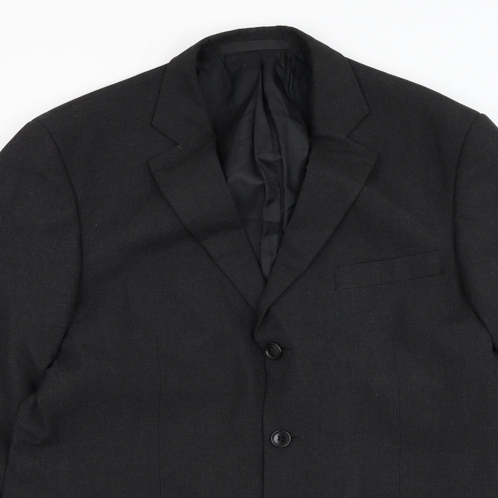 Mens UK Size 38 Marks and Spencer Regular Grey Suit Jacket