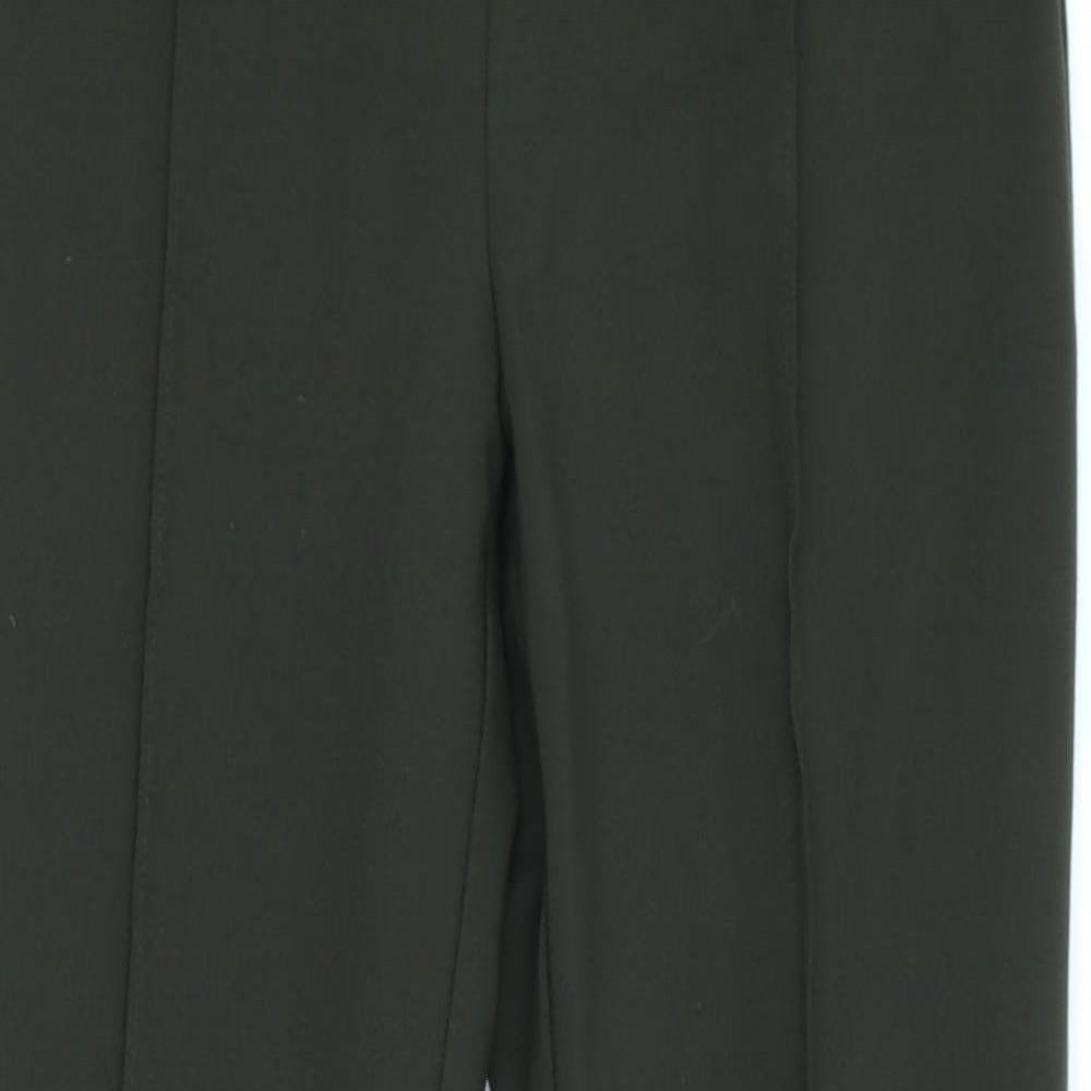 Womens UK Size S H&M Regular Fit  Green Trousers