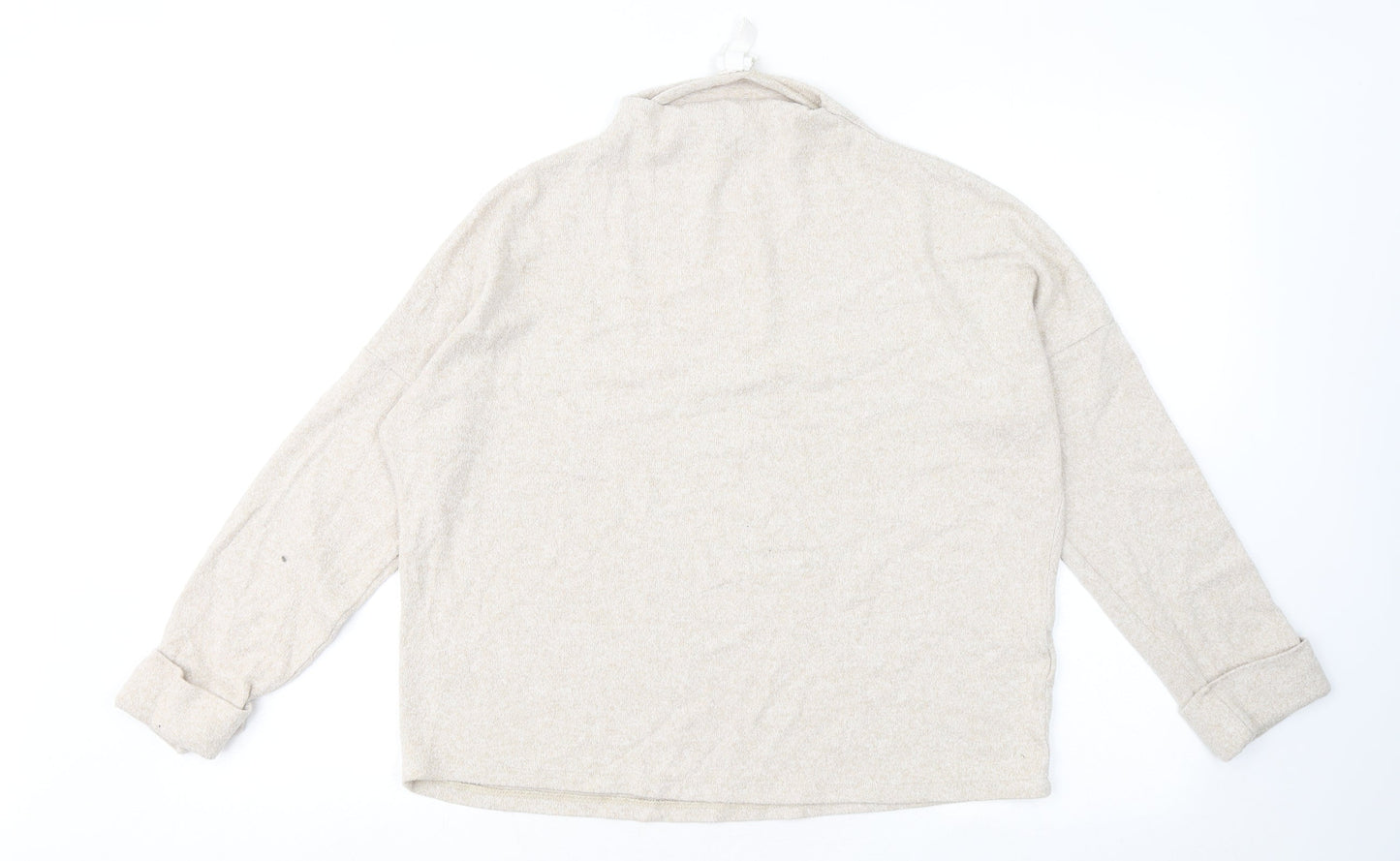 Womens UK Size S H&M Beige Pullover Jumper