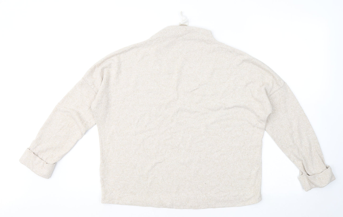 Womens UK Size S H&M Beige Pullover Jumper