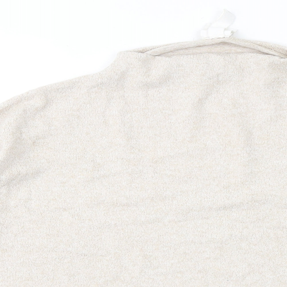 Womens UK Size S H&M Beige Pullover Jumper