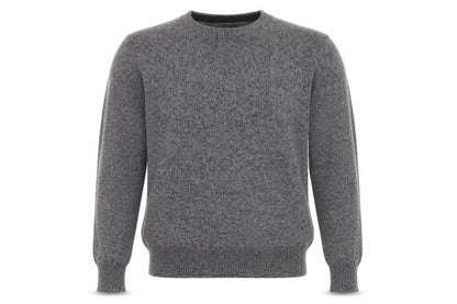 Mens UK Size M Atlantic Bay Grey Pullover Jumper