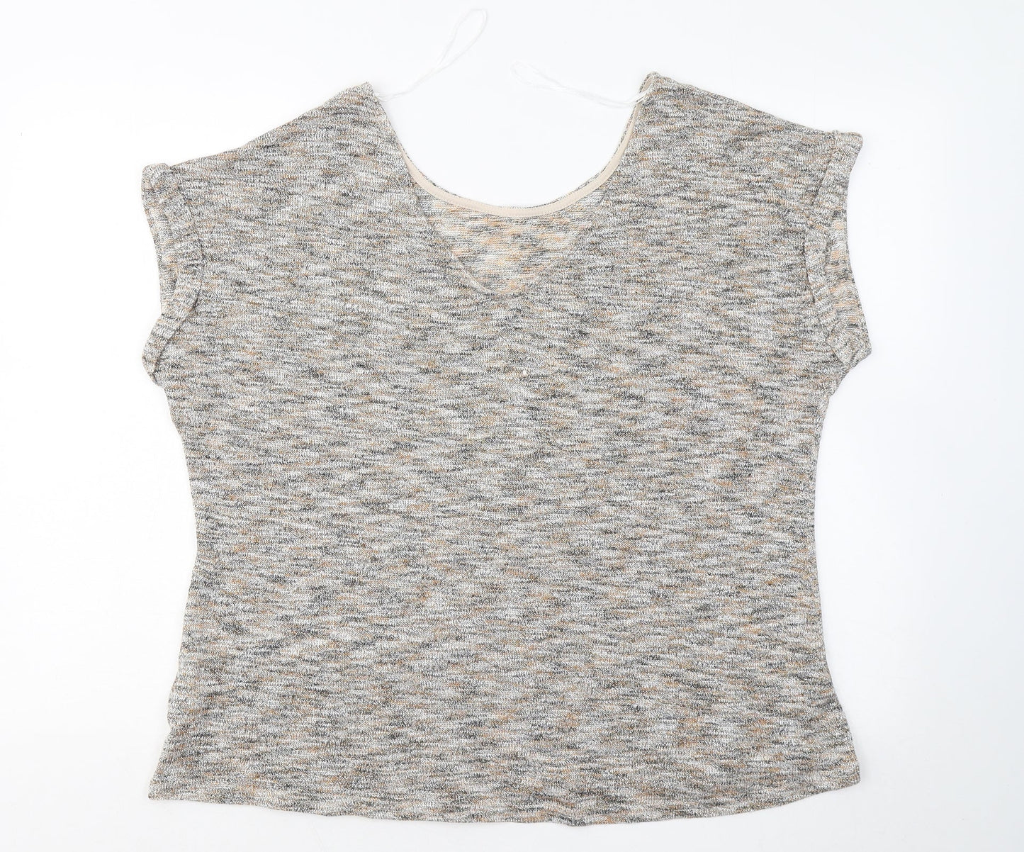Womens UK Size 18 New Look Gold Pullover Jumper