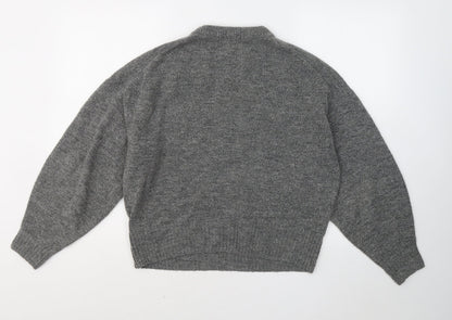 Womens UK Size S H&M Grey Pullover Jumper