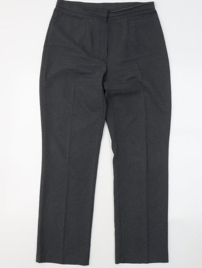 Womens UK Size 10 Marks and Spencer Regular Fit Sweatpants Grey Trousers