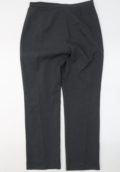 Womens UK Size 10 Marks and Spencer Regular Fit Sweatpants Grey Trousers