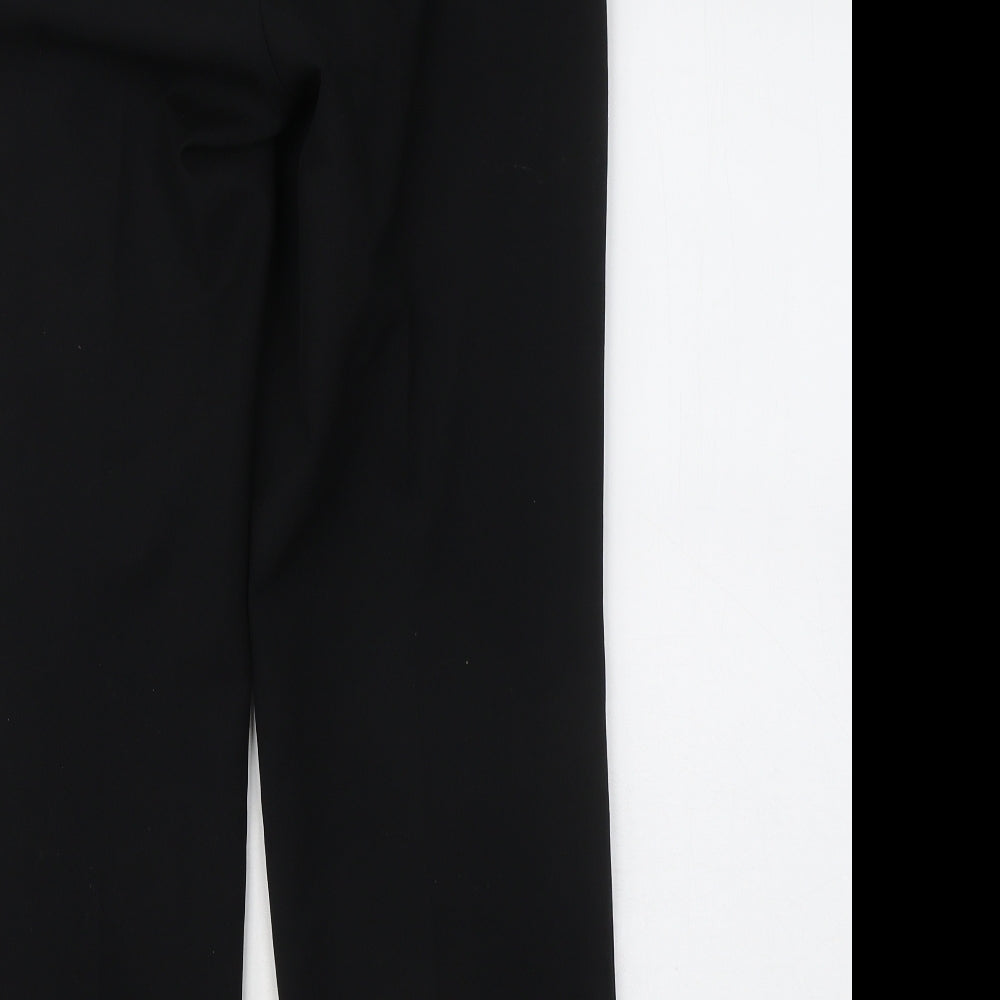 Womens UK Size 10 Marks and Spencer Regular Fit Sweatpants Black Trousers