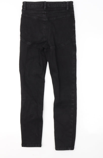 ASOS Womens Black Cotton Skinny Jeans Size 25 in L30 in Regular