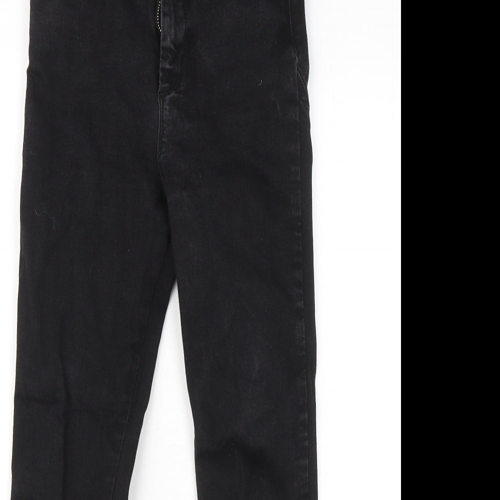 ASOS Womens Black Cotton Skinny Jeans Size 25 in L30 in Regular