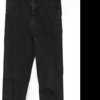 ASOS Womens Black Cotton Skinny Jeans Size 25 in L30 in Regular