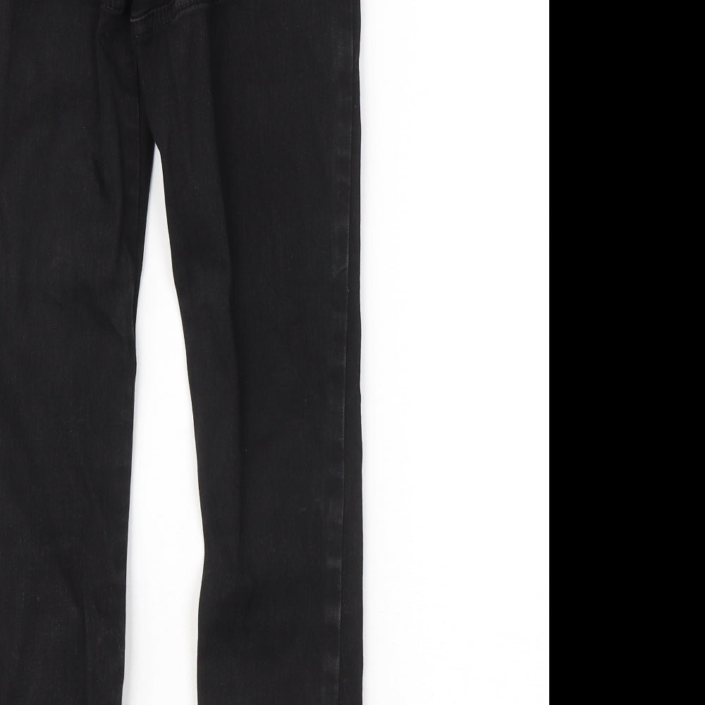 ASOS Womens Black Cotton Skinny Jeans Size 25 in L30 in Regular