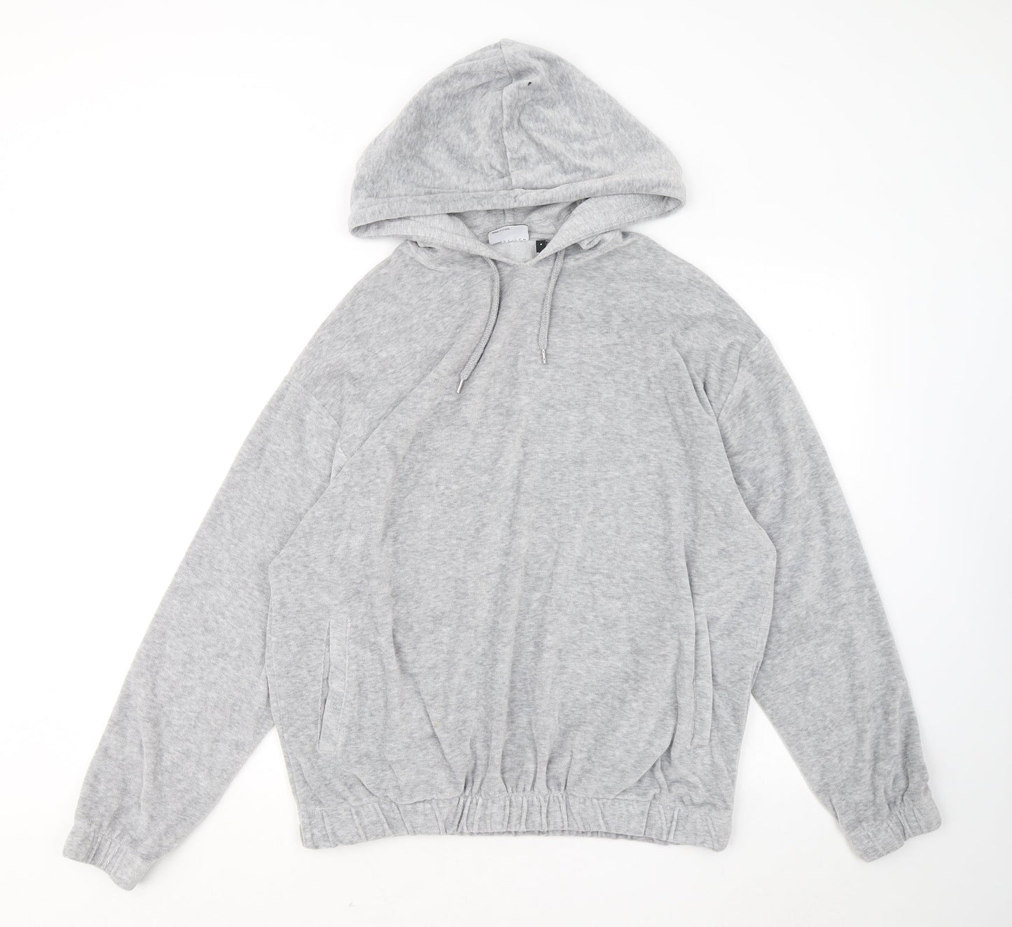 Womens UK Size S ASOS Grey Pullover Hoodie