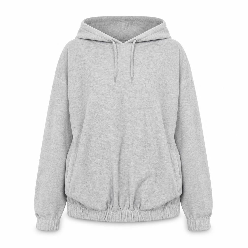 Womens UK Size S ASOS Grey Pullover Hoodie