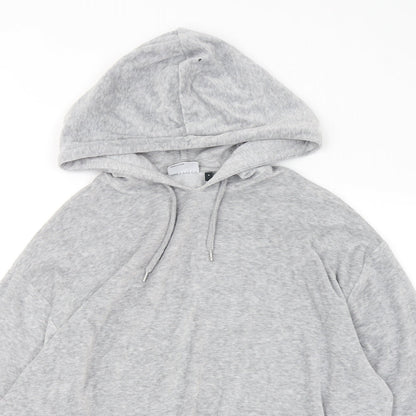 Womens UK Size S ASOS Grey Pullover Hoodie