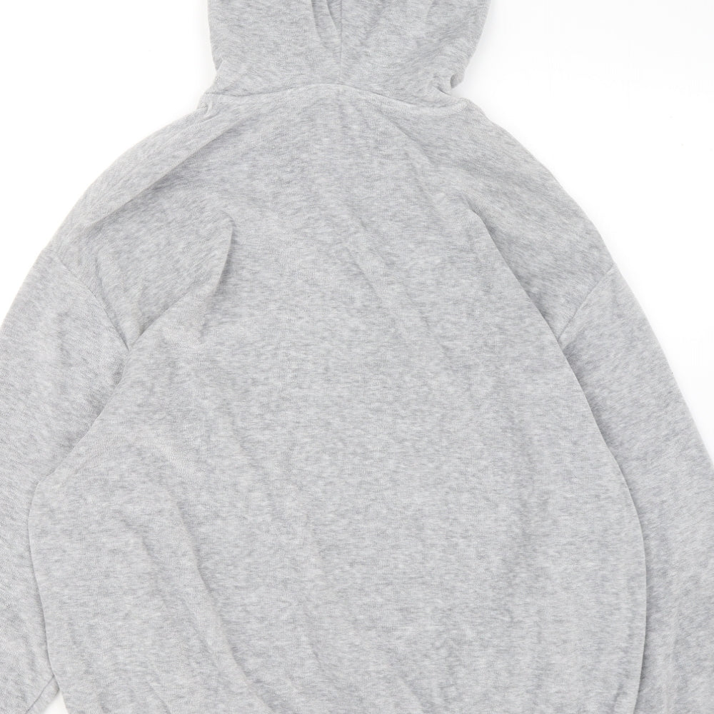 Womens UK Size S ASOS Grey Pullover Hoodie