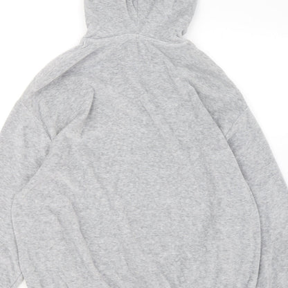 Womens UK Size S ASOS Grey Pullover Hoodie