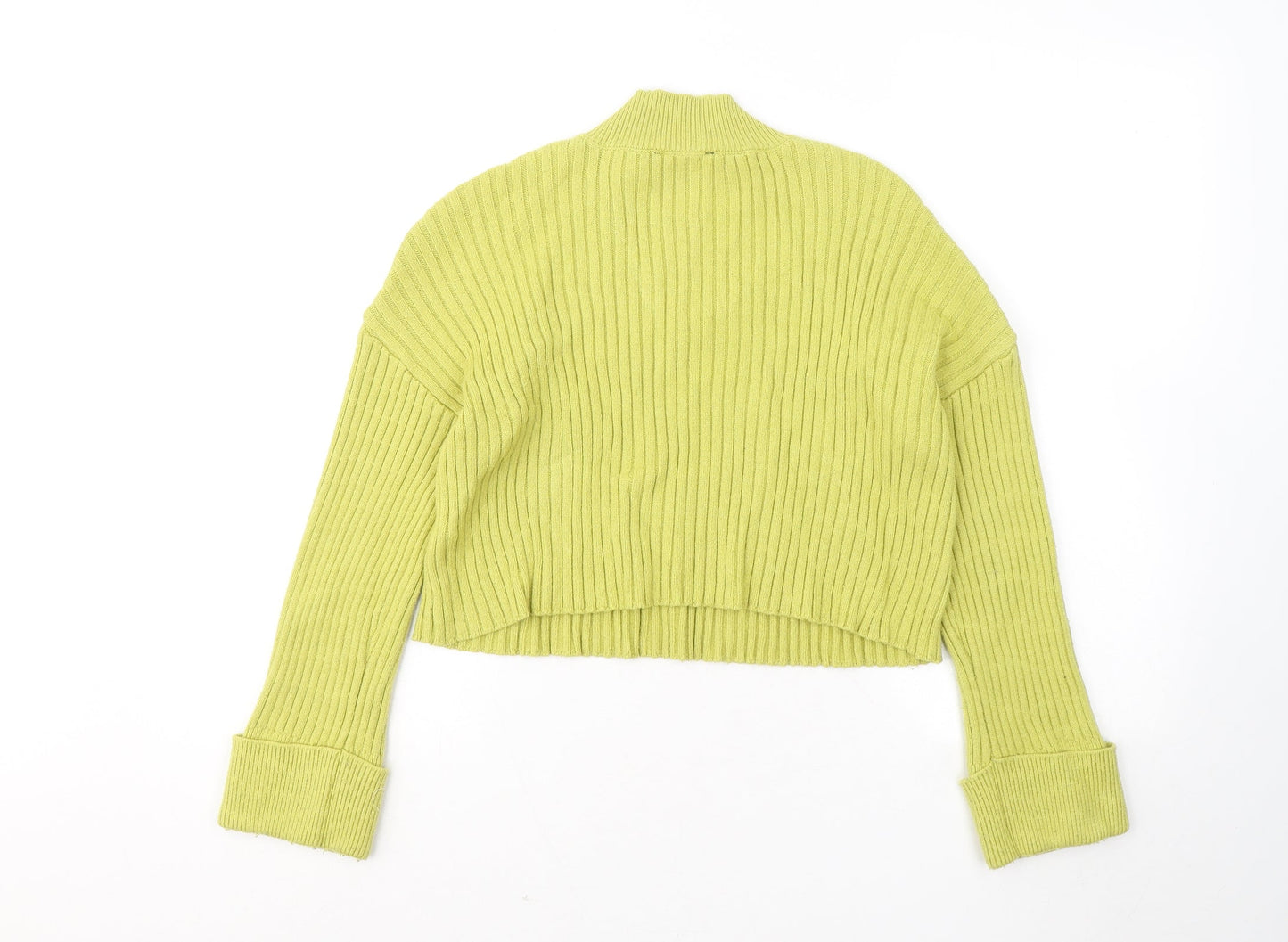 Womens UK Size S New Look Yellow Pullover Jumper