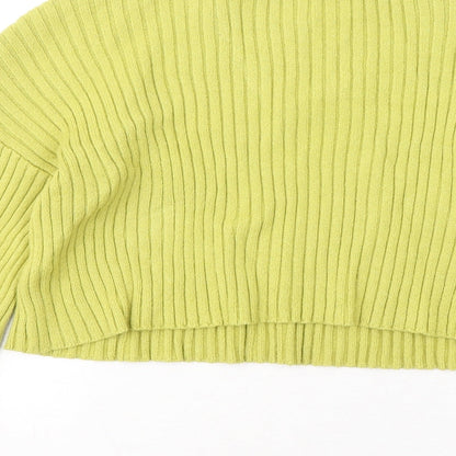 Womens UK Size S New Look Yellow Pullover Jumper