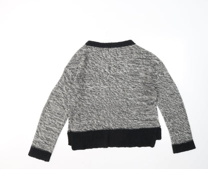 Womens UK Size 14 Internacionale Grey Pullover Jumper