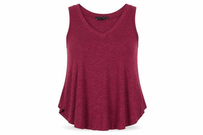 Womens UK Size 12 Atmosphere Purple Basic Tank