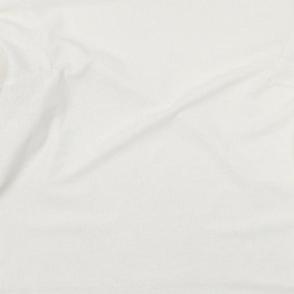 Womens UK Size M Zara White Basic Blouse
