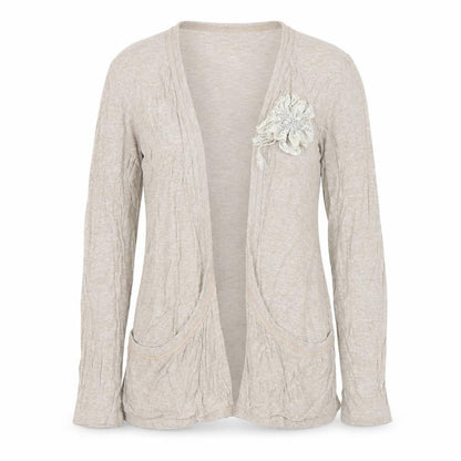 Womens UK Size 10 New Look Beige Cardigan Jumper