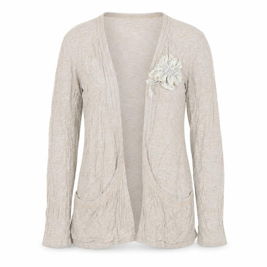 Womens UK Size 10 New Look Beige Cardigan Jumper