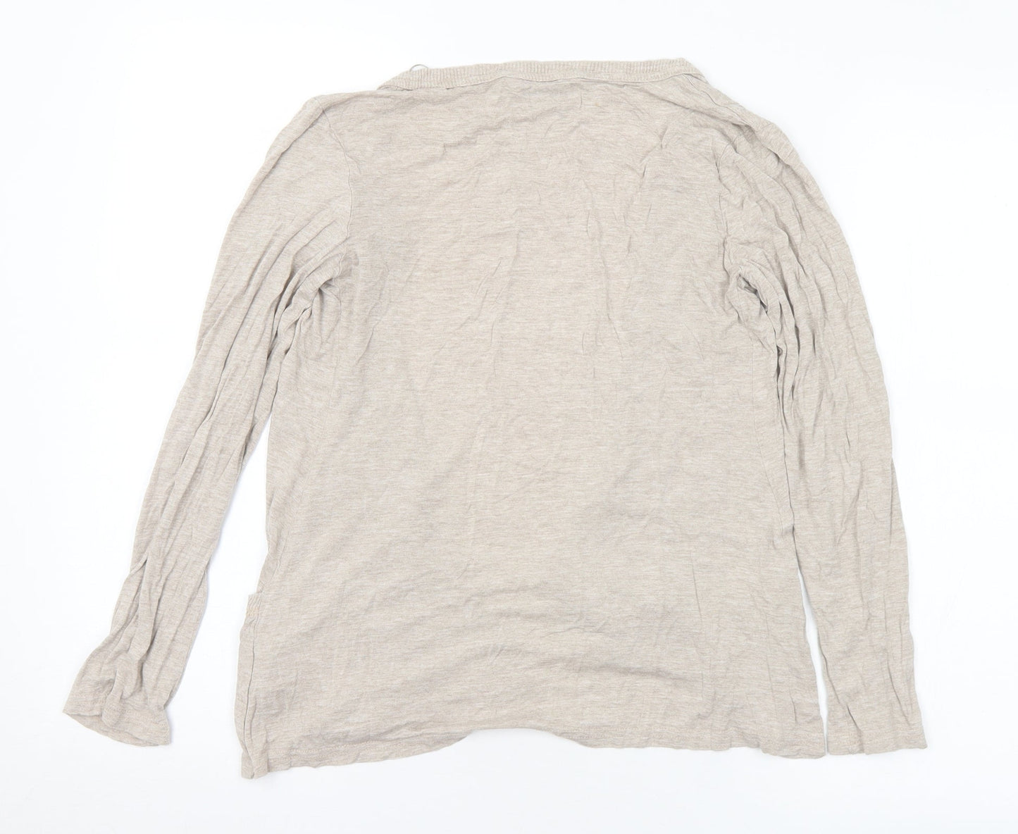 Womens UK Size 10 New Look Beige Cardigan Jumper