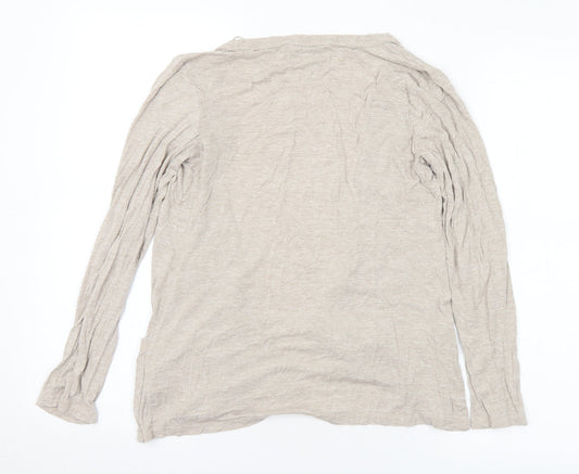 Womens UK Size 10 New Look Beige Cardigan Jumper