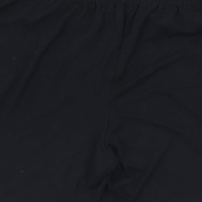 Gildan Mens Black Polyester Sweat Shorts Size 3XL L8 in Regular
