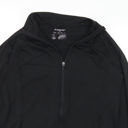Womens UK Size 12 Workout Black Jacket
