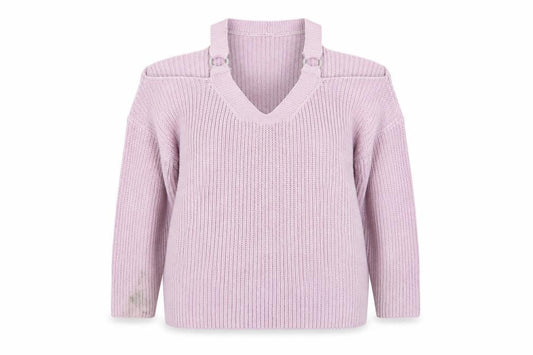 Womens UK Size S New Look Pink Pullover Jumper