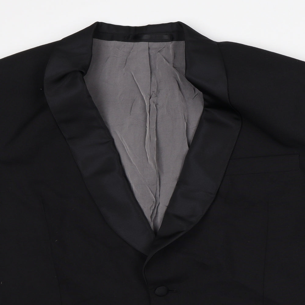 Mens UK Size M Preworn Black Jacket