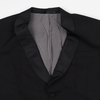 Mens UK Size M Preworn Black Jacket