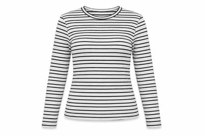 Womens UK Size 6 In the Style White Basic T-Shirt