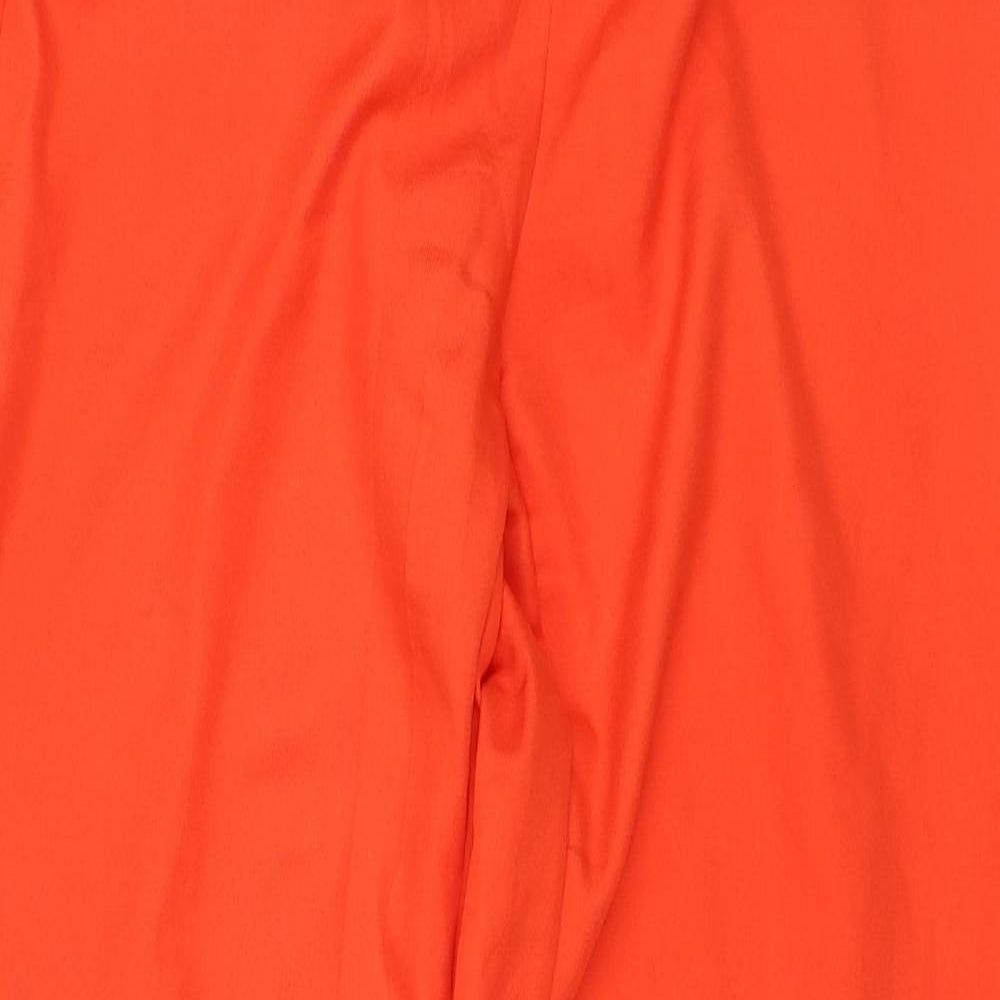Womens UK Size 6 PRETTYLITTLETHING Regular Fit  Orange Trousers