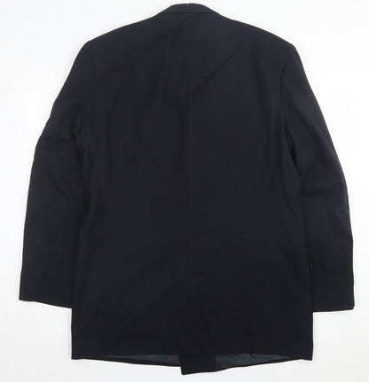Mens UK Size 42 Marks and Spencer Regular Blue Suit Jacket
