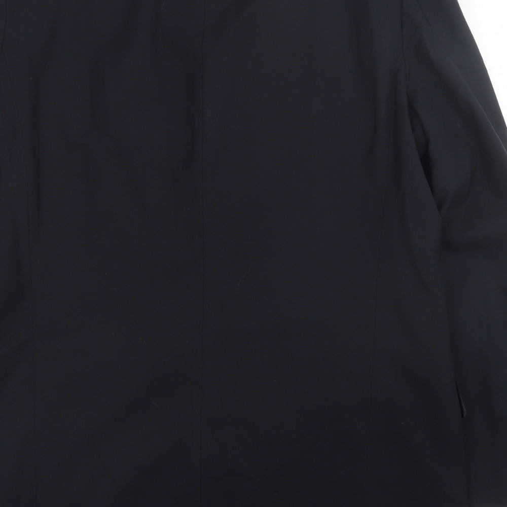 Mens UK Size 42 Marks and Spencer Regular Blue Suit Jacket