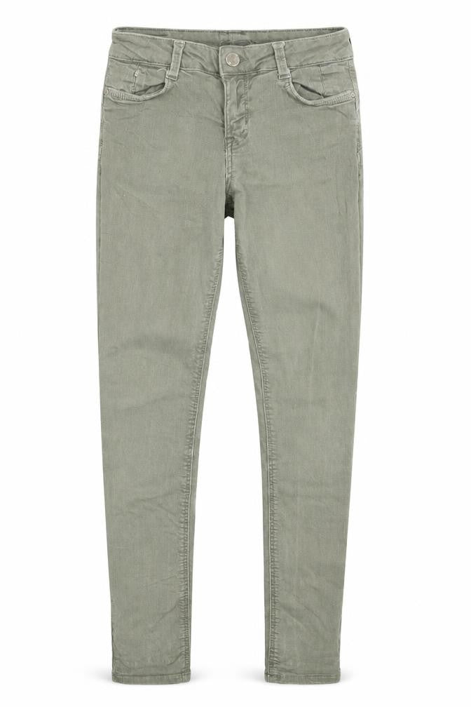 Womens UK Size 6 Bershka Regular Fit Skinny Green Jeans