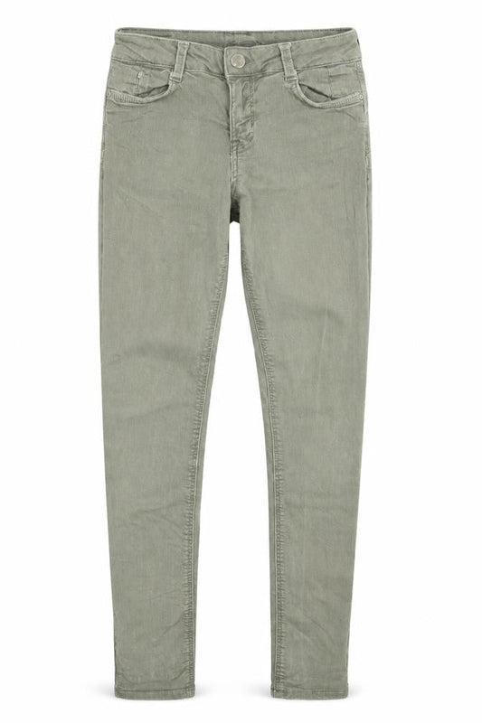 Womens UK Size 6 Bershka Regular Fit Skinny Green Jeans