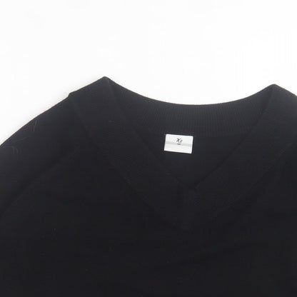 Womens UK Size M Xe Black Pullover Jumper