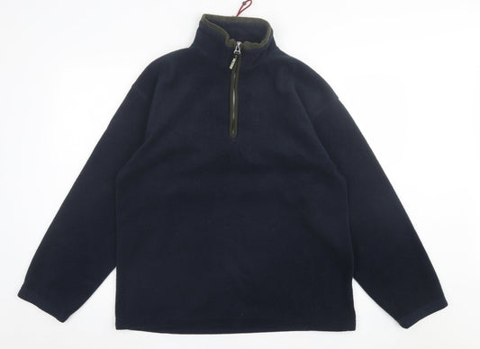 Active Mens Blue Jacket Size S Zip