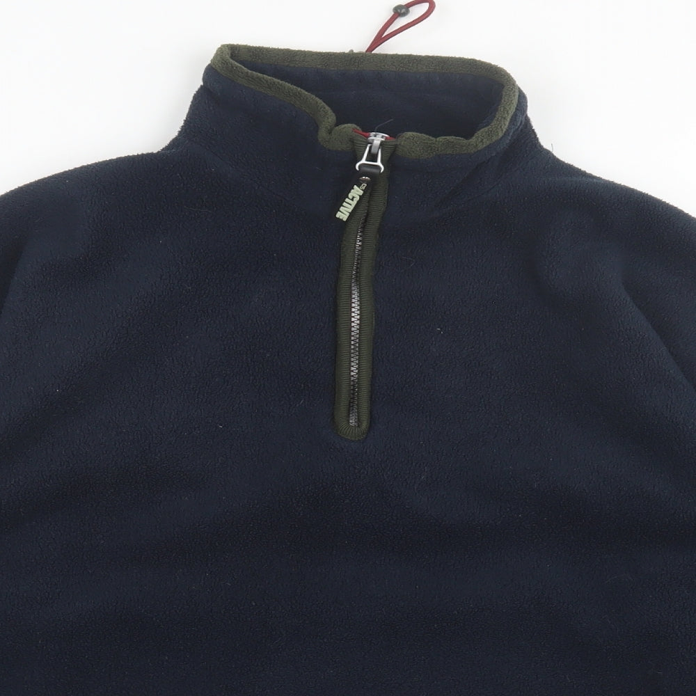 Active Mens Blue Jacket Size S Zip