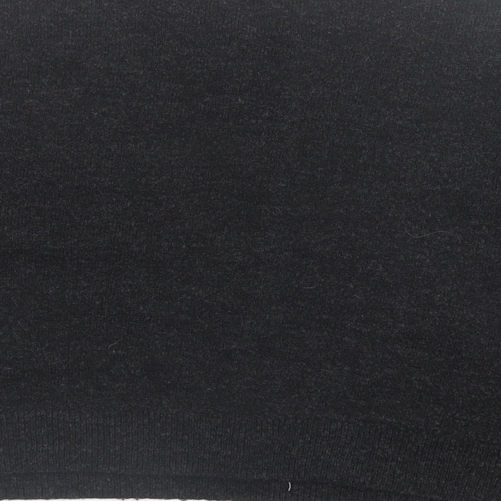 Womens UK Size L h7m Black Pullover Jumper