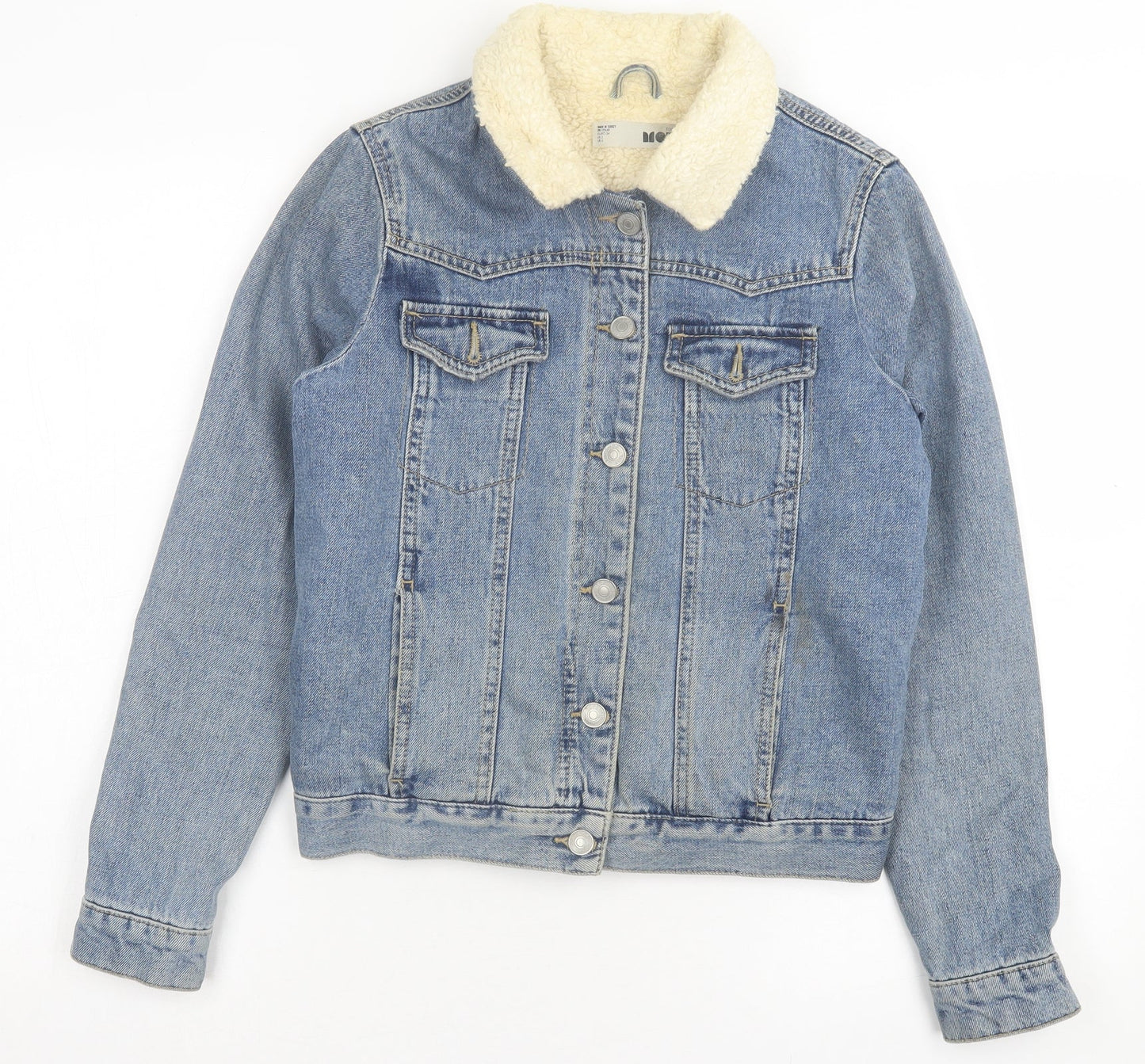 Womens UK Size 6 Topshop Blue Jacket